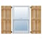 Ekena Millwork Spaced Board-n-Batten Shutters, Rough Sawn Western Red Cedar, 34 3/4W x 62H, PR RBS06S35X062RWR - alternate 1
